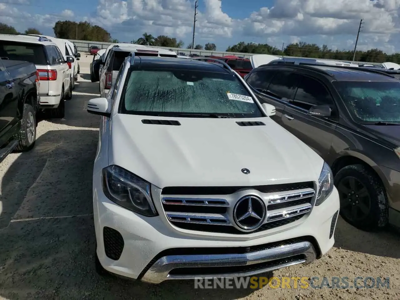 5 Photograph of a damaged car 4JGDF6EE3KB213843 MERCEDES-BENZ GLS-CLASS 2019