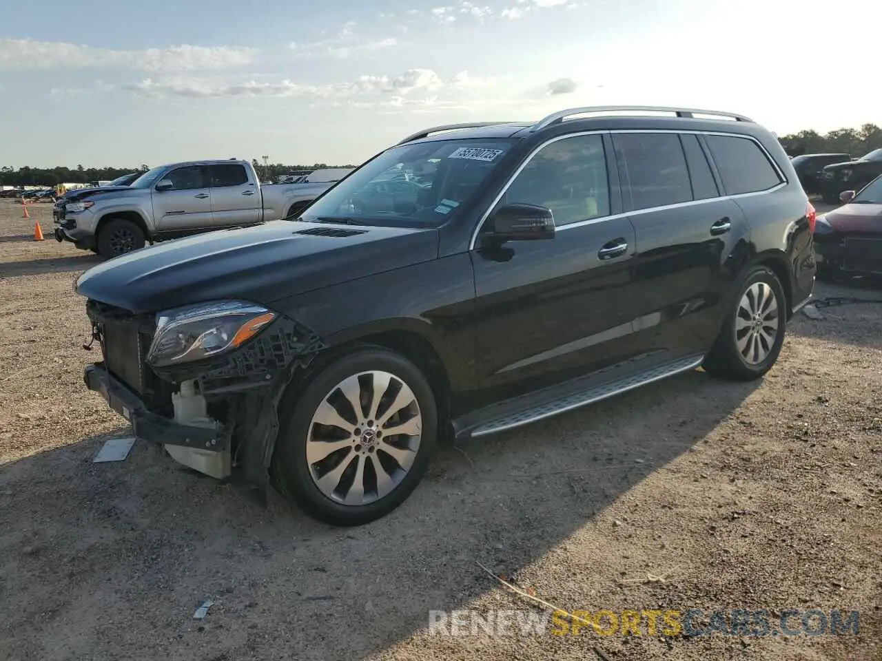 1 Photograph of a damaged car 4JGDF6EE3KB219531 MERCEDES-BENZ GLS-CLASS 2019