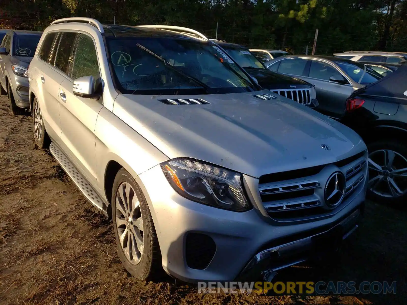 1 Photograph of a damaged car 4JGDF6EE3KB224843 MERCEDES-BENZ GLS-CLASS 2019