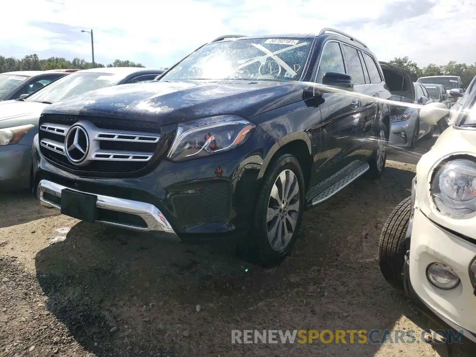 2 Photograph of a damaged car 4JGDF6EE3KB229783 MERCEDES-BENZ GLS-CLASS 2019