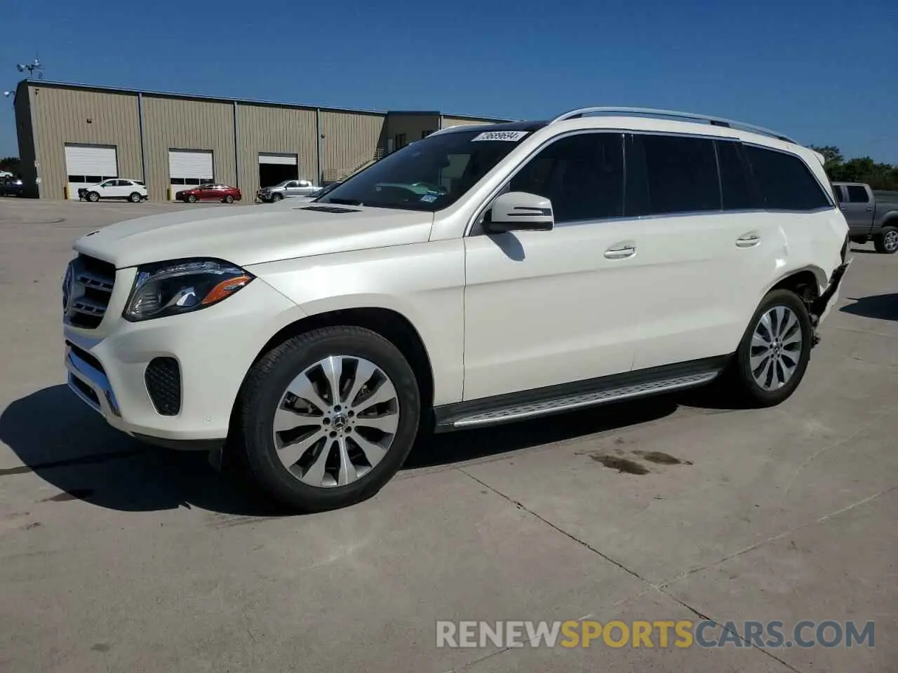 1 Photograph of a damaged car 4JGDF6EE3KB238810 MERCEDES-BENZ GLS-CLASS 2019