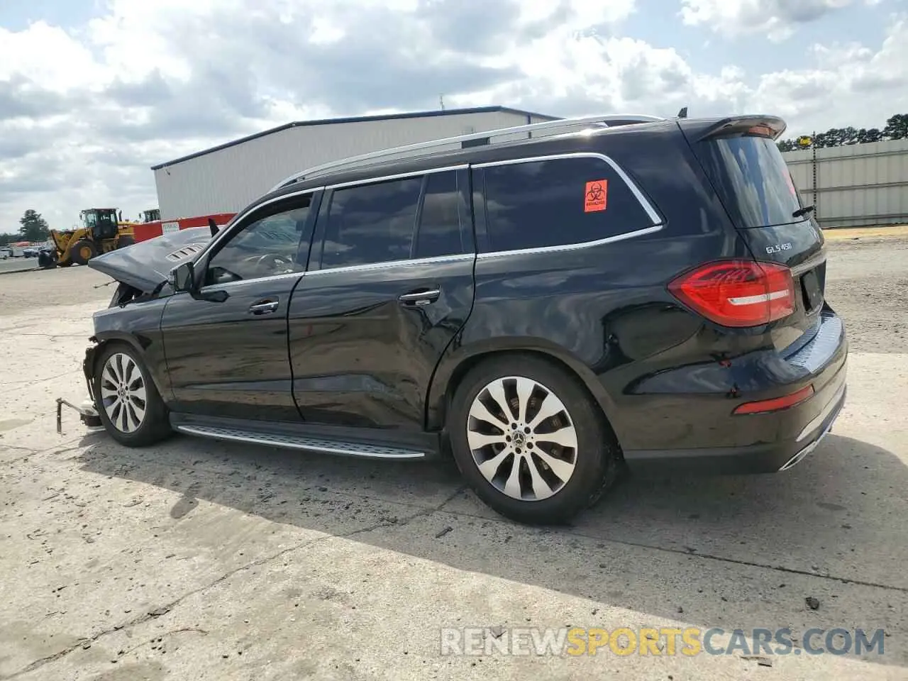 2 Photograph of a damaged car 4JGDF6EE4KB216508 MERCEDES-BENZ GLS-CLASS 2019