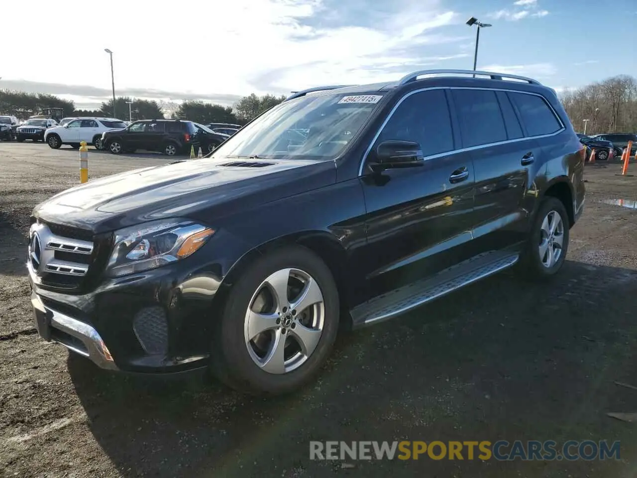 1 Photograph of a damaged car 4JGDF6EE5KB184619 MERCEDES-BENZ GLS-CLASS 2019