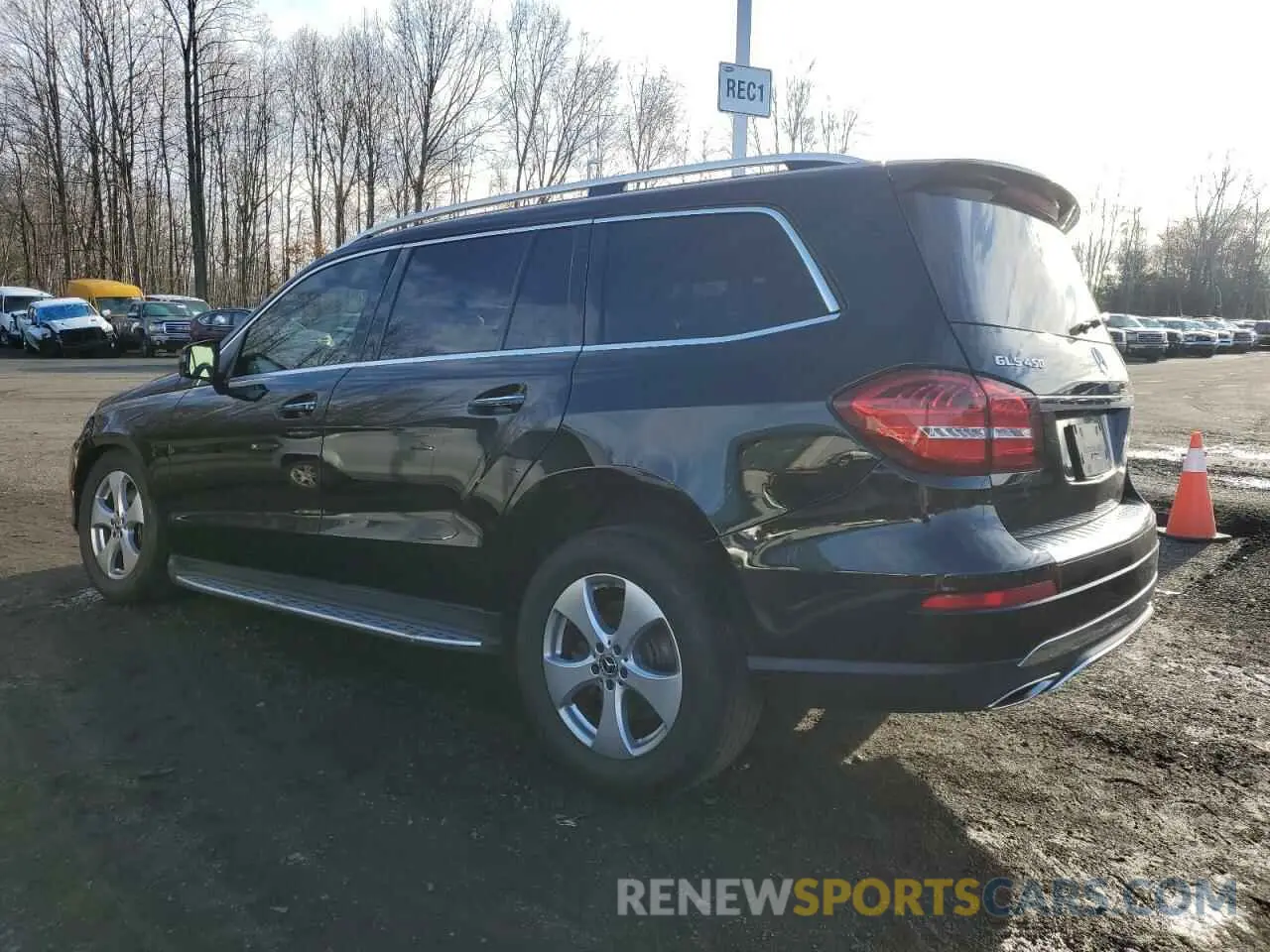2 Photograph of a damaged car 4JGDF6EE5KB184619 MERCEDES-BENZ GLS-CLASS 2019