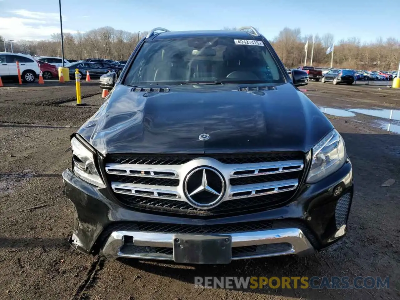 5 Photograph of a damaged car 4JGDF6EE5KB184619 MERCEDES-BENZ GLS-CLASS 2019