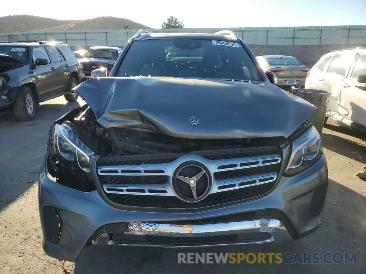 5 Photograph of a damaged car 4JGDF6EE5KB198424 MERCEDES-BENZ GLS-CLASS 2019
