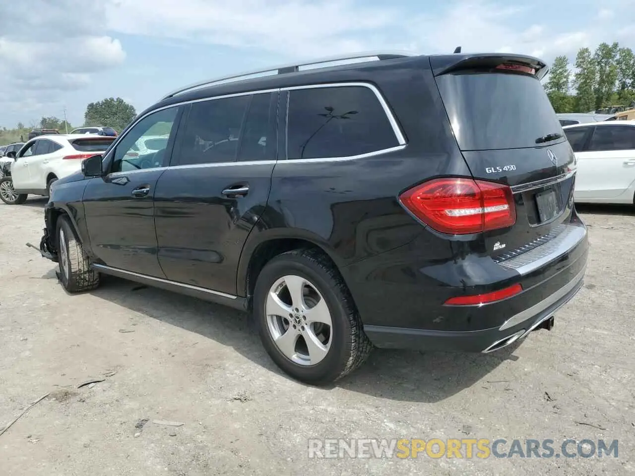2 Photograph of a damaged car 4JGDF6EE5KB221135 MERCEDES-BENZ GLS-CLASS 2019