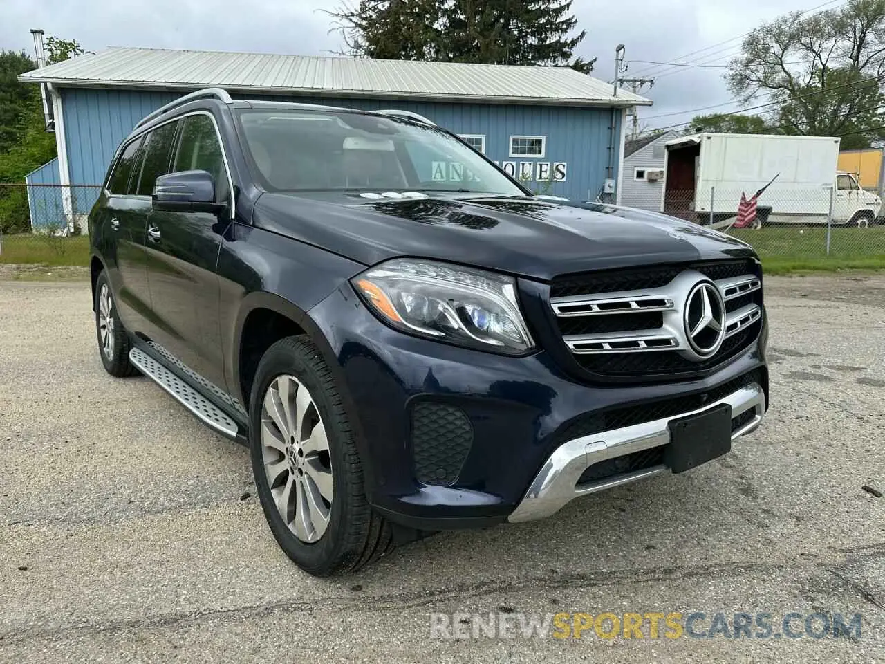 1 Photograph of a damaged car 4JGDF6EE6KB216140 MERCEDES-BENZ GLS-CLASS 2019