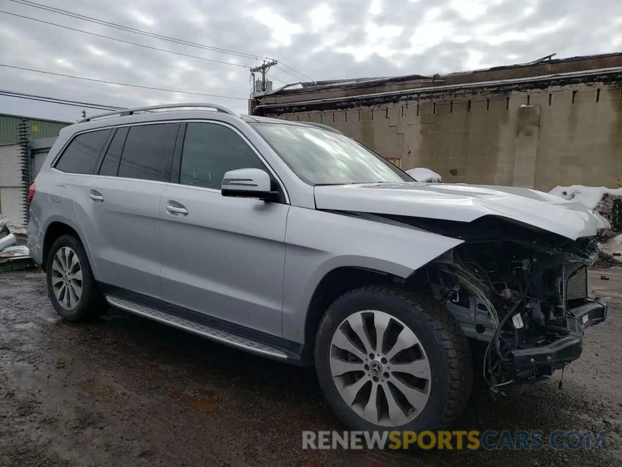 4 Photograph of a damaged car 4JGDF6EE6KB230894 MERCEDES-BENZ GLS-CLASS 2019