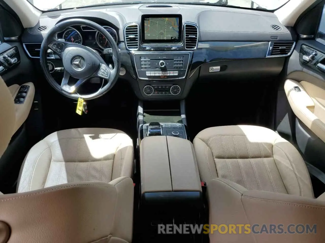 8 Photograph of a damaged car 4JGDF6EE6KB240888 MERCEDES-BENZ GLS-CLASS 2019