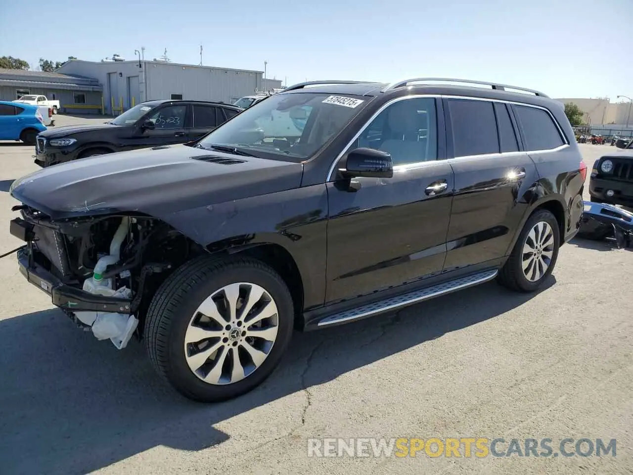 1 Photograph of a damaged car 4JGDF6EE7KB223324 MERCEDES-BENZ GLS-CLASS 2019