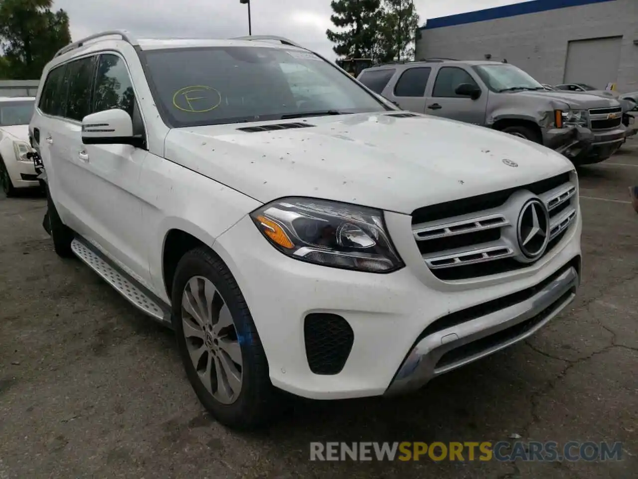 1 Photograph of a damaged car 4JGDF6EE8KB234753 MERCEDES-BENZ GLS-CLASS 2019