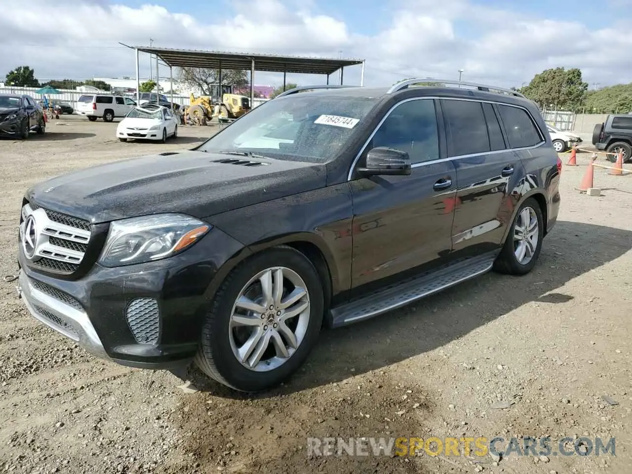 1 Photograph of a damaged car 4JGDF6EE9KB189614 MERCEDES-BENZ GLS-CLASS 2019