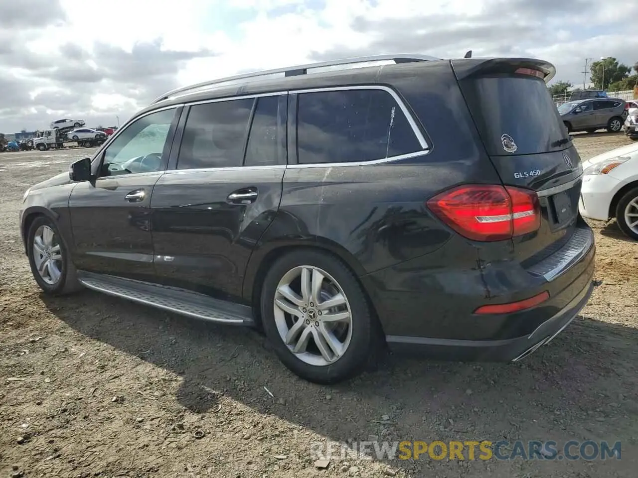 2 Photograph of a damaged car 4JGDF6EE9KB189614 MERCEDES-BENZ GLS-CLASS 2019