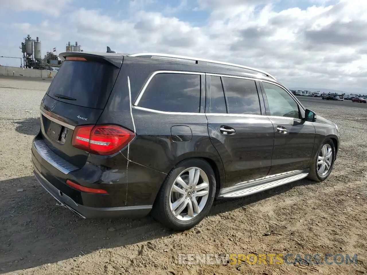 3 Photograph of a damaged car 4JGDF6EE9KB189614 MERCEDES-BENZ GLS-CLASS 2019