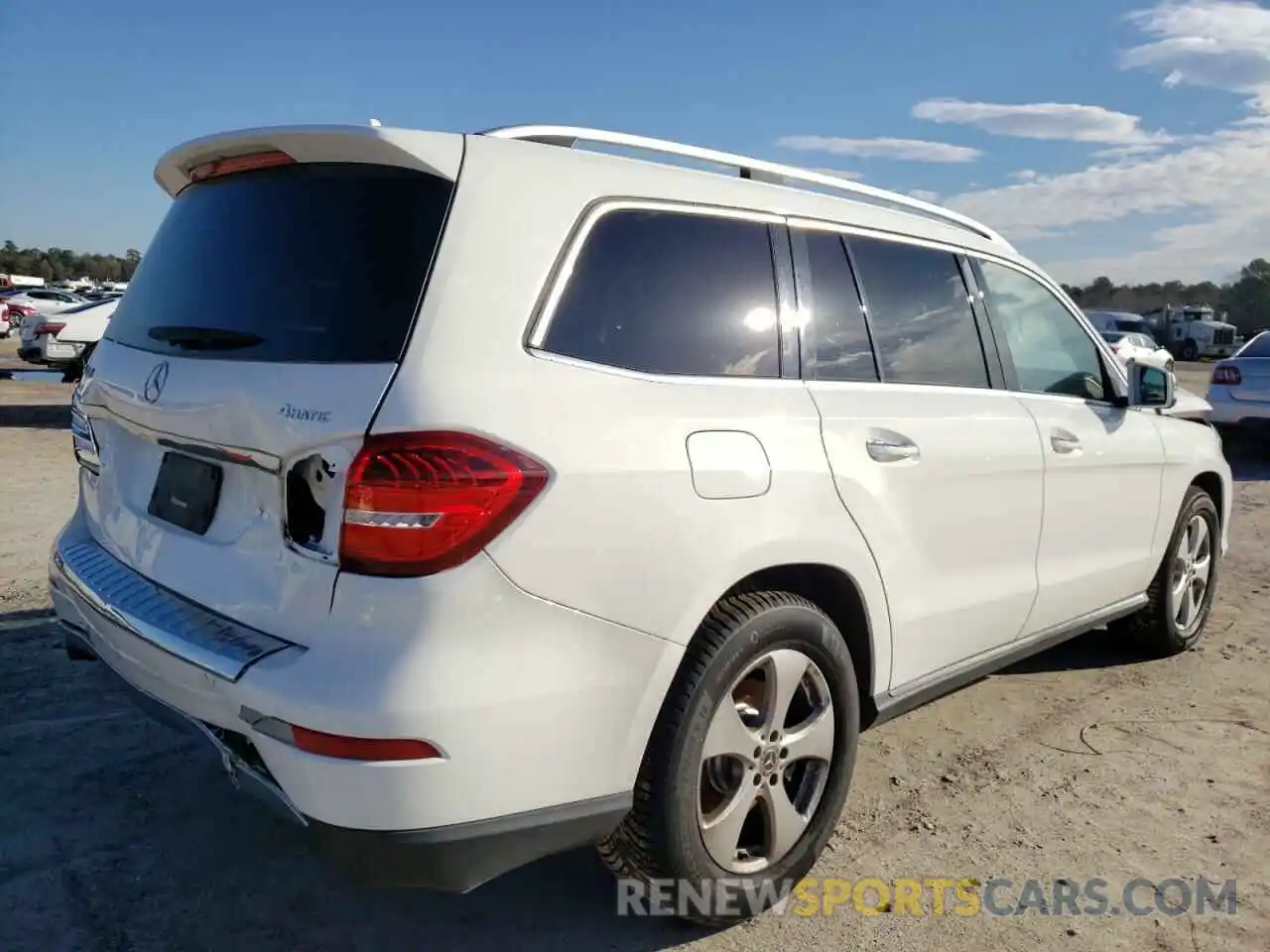 4 Photograph of a damaged car 4JGDF6EE9KB234017 MERCEDES-BENZ GLS-CLASS 2019