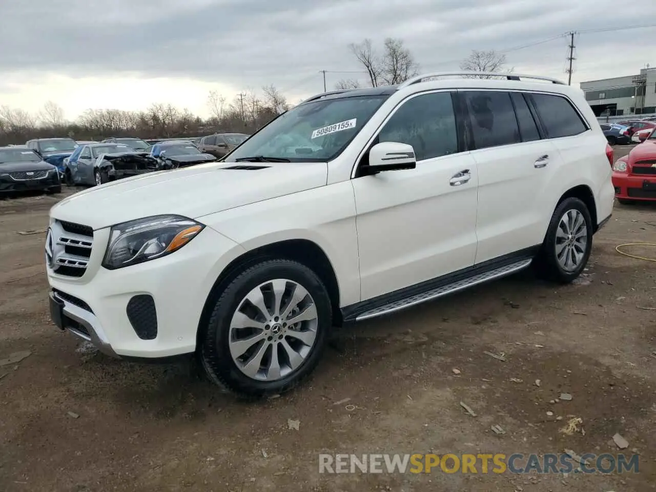 1 Photograph of a damaged car 4JGDF6EE9KB234860 MERCEDES-BENZ GLS-CLASS 2019