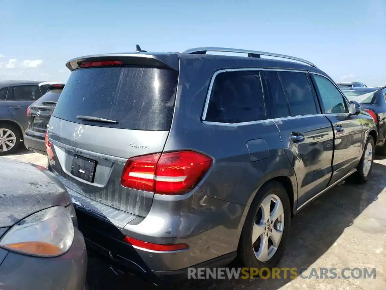 4 Photograph of a damaged car 4JGDF6EEXKB185412 MERCEDES-BENZ GLS-CLASS 2019