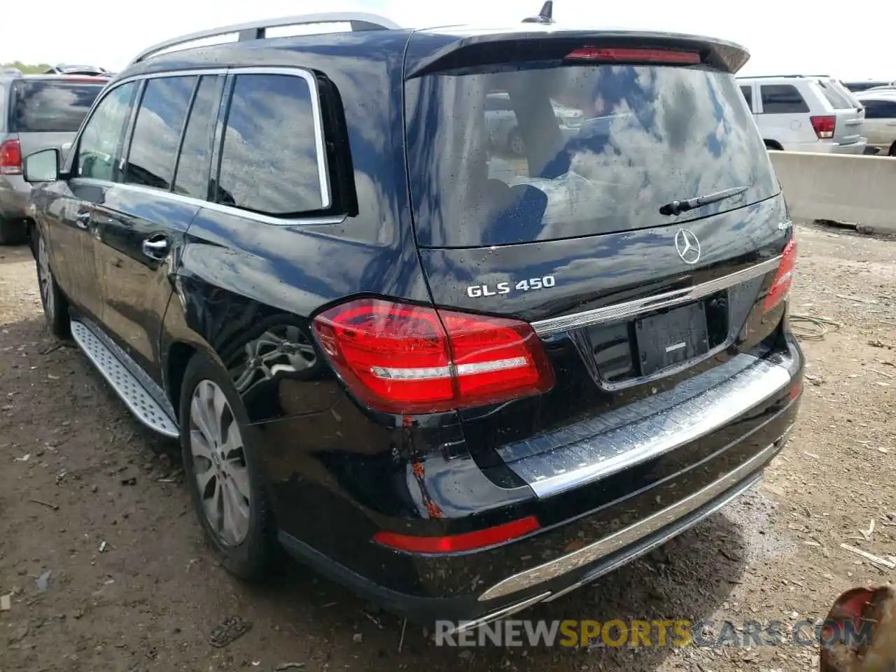 3 Photograph of a damaged car 4JGDF6EEXKB229280 MERCEDES-BENZ GLS-CLASS 2019