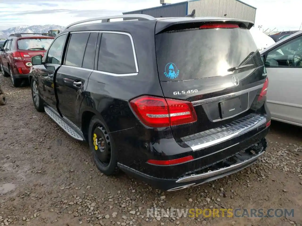 3 Photograph of a damaged car 4JGDF6EEXKB236875 MERCEDES-BENZ GLS-CLASS 2019