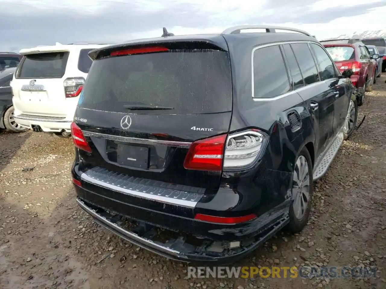 4 Photograph of a damaged car 4JGDF6EEXKB236875 MERCEDES-BENZ GLS-CLASS 2019