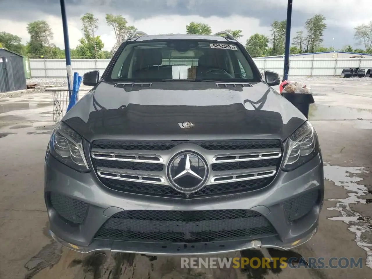5 Photograph of a damaged car 4JGDF7DE0HA852820 MERCEDES-BENZ GLS-CLASS 2019