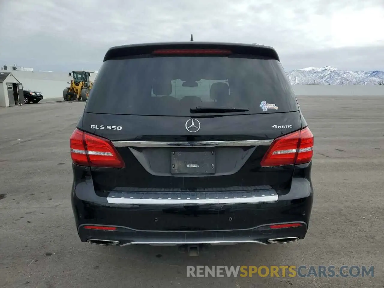 6 Photograph of a damaged car 4JGDF7DE1KB185693 MERCEDES-BENZ GLS-CLASS 2019