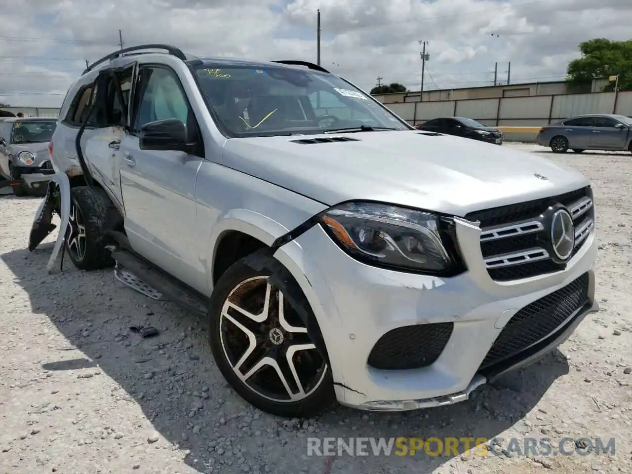 1 Photograph of a damaged car 4JGDF7DE2KB224548 MERCEDES-BENZ GLS-CLASS 2019