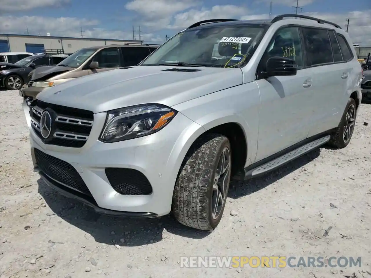 2 Photograph of a damaged car 4JGDF7DE2KB224548 MERCEDES-BENZ GLS-CLASS 2019