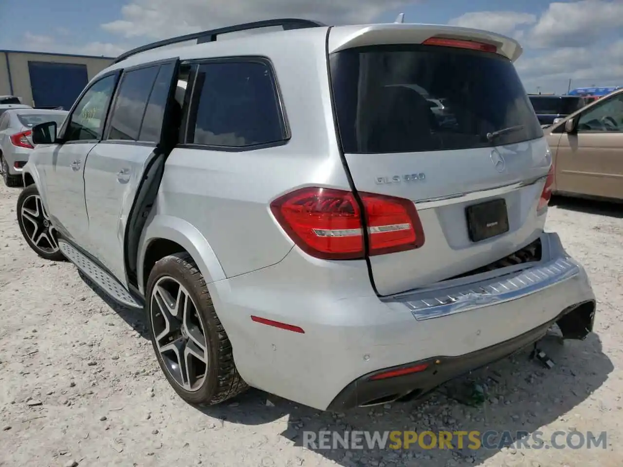 3 Photograph of a damaged car 4JGDF7DE2KB224548 MERCEDES-BENZ GLS-CLASS 2019