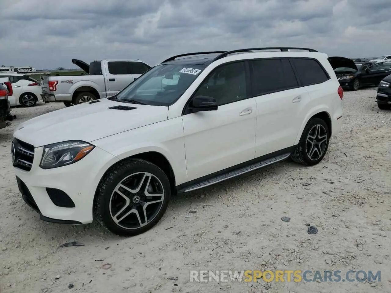 1 Photograph of a damaged car 4JGDF7DE2KB227773 MERCEDES-BENZ GLS-CLASS 2019