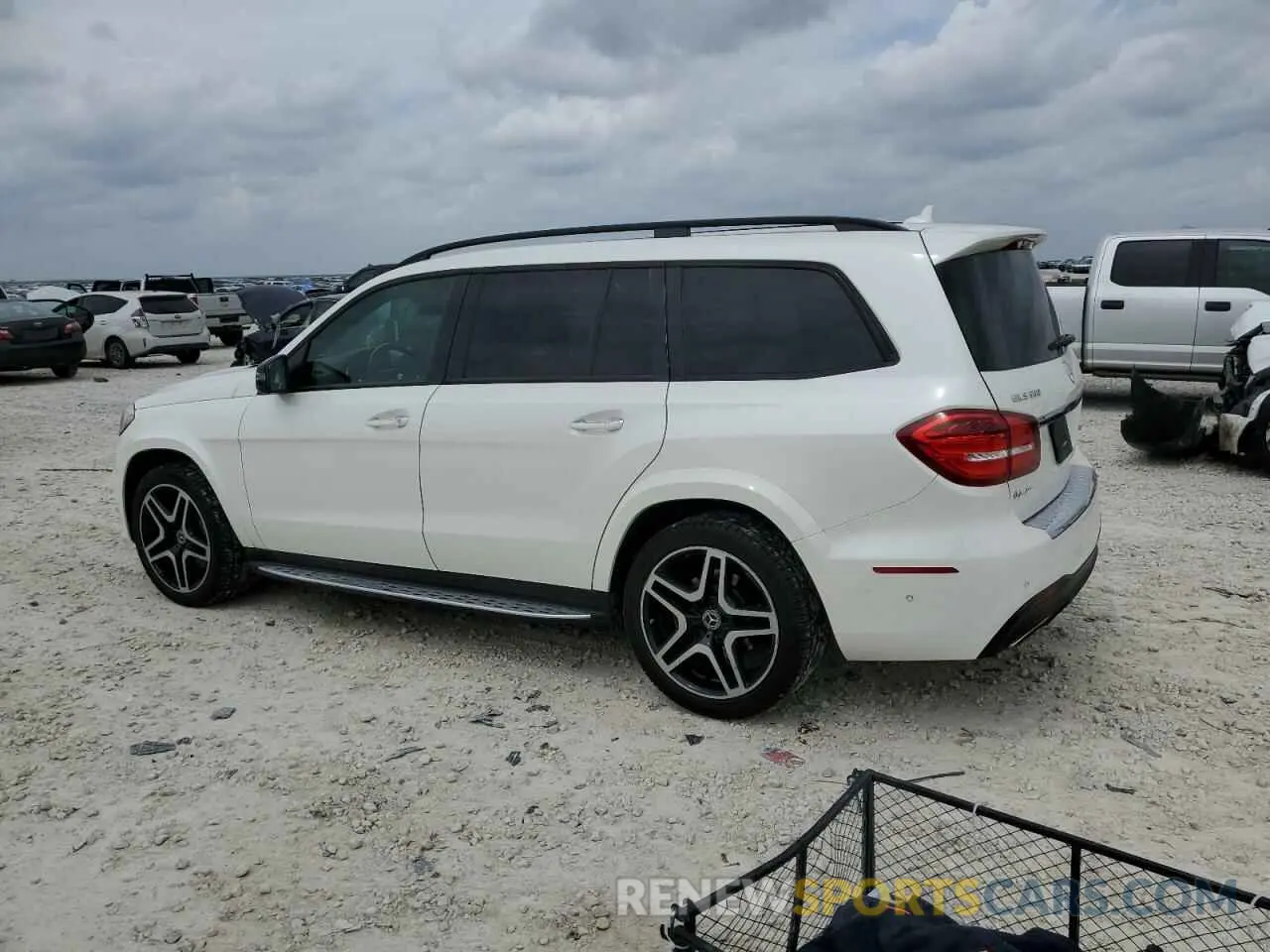 2 Photograph of a damaged car 4JGDF7DE2KB227773 MERCEDES-BENZ GLS-CLASS 2019