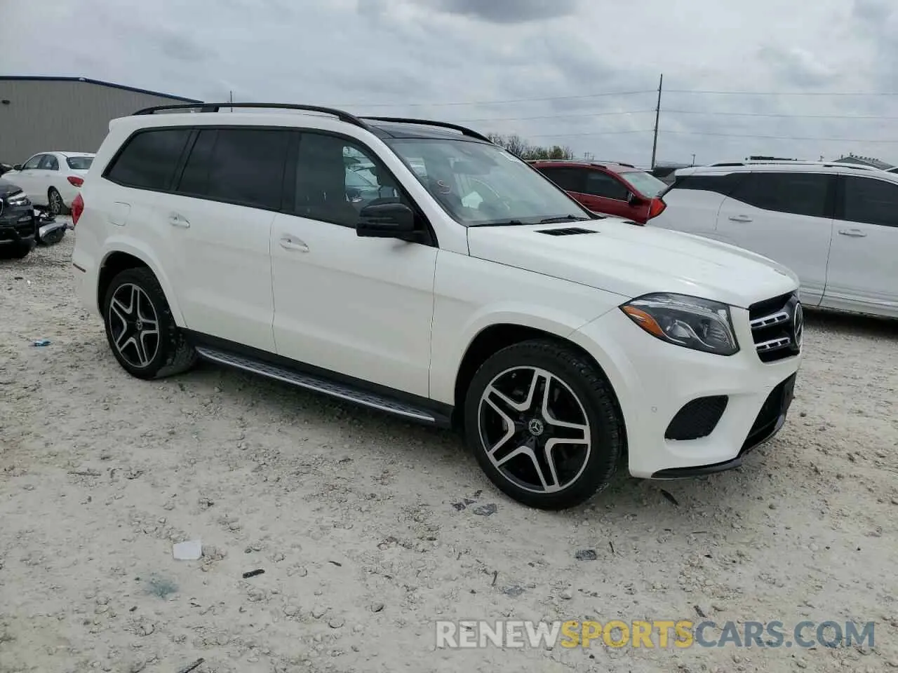 4 Photograph of a damaged car 4JGDF7DE2KB227773 MERCEDES-BENZ GLS-CLASS 2019