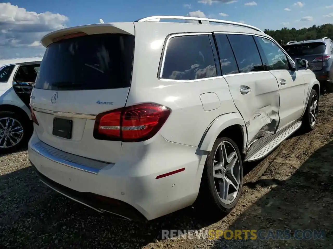 4 Photograph of a damaged car 4JGDF7DE3KB194539 MERCEDES-BENZ GLS-CLASS 2019