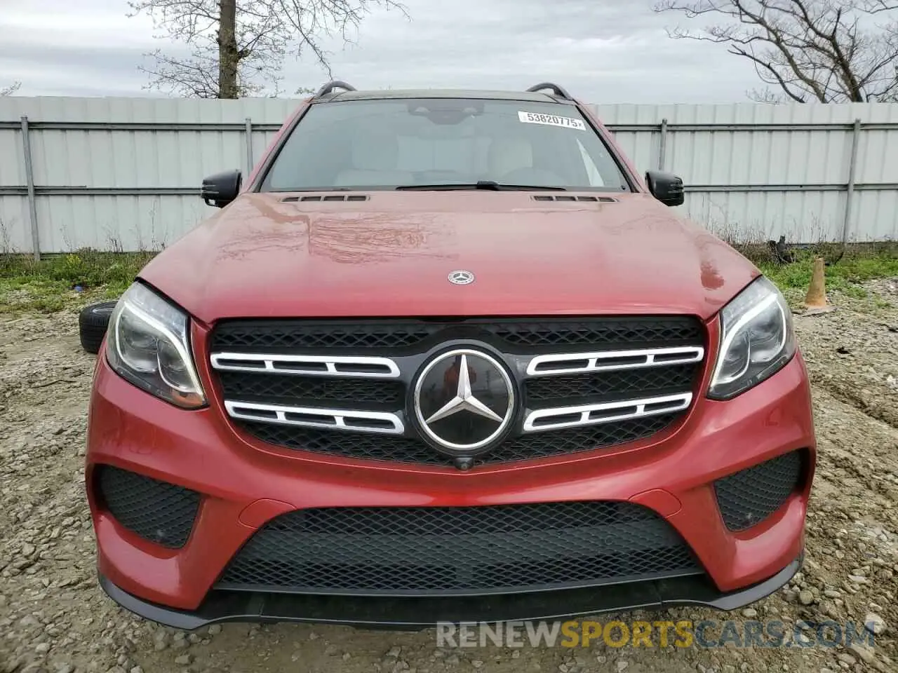 5 Photograph of a damaged car 4JGDF7DE3KB232335 MERCEDES-BENZ GLS-CLASS 2019