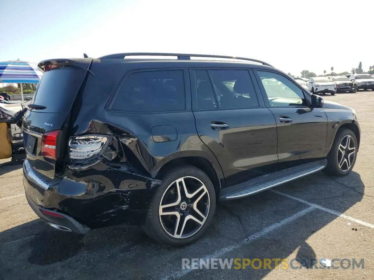 3 Photograph of a damaged car 4JGDF7DEXKB185854 MERCEDES-BENZ GLS-CLASS 2019