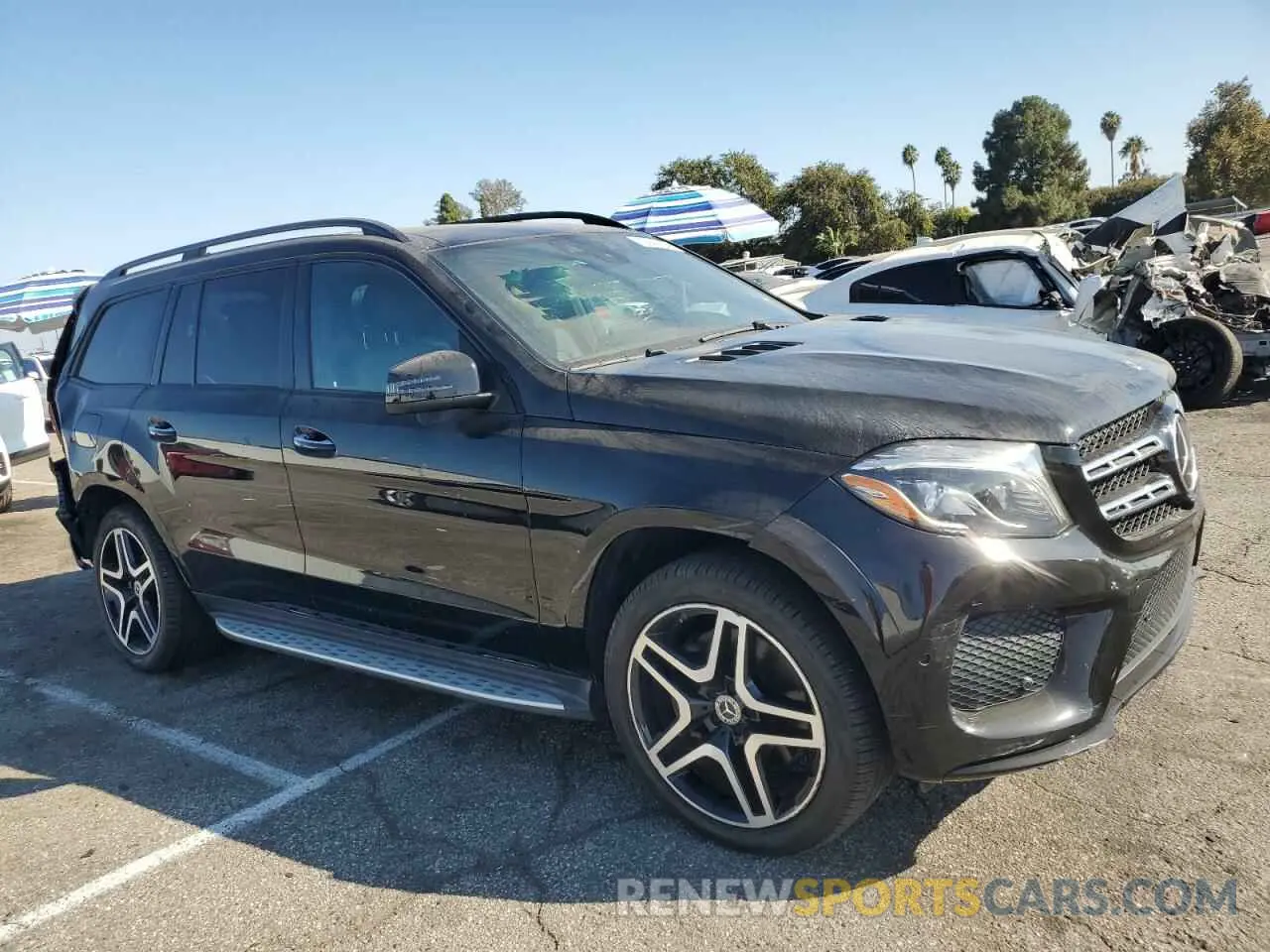 4 Photograph of a damaged car 4JGDF7DEXKB185854 MERCEDES-BENZ GLS-CLASS 2019