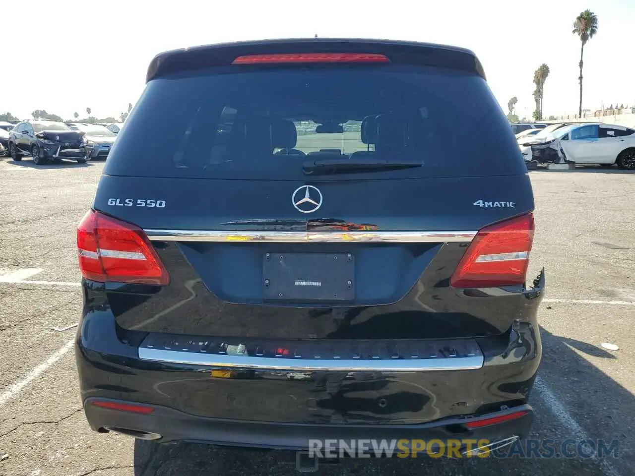 6 Photograph of a damaged car 4JGDF7DEXKB185854 MERCEDES-BENZ GLS-CLASS 2019