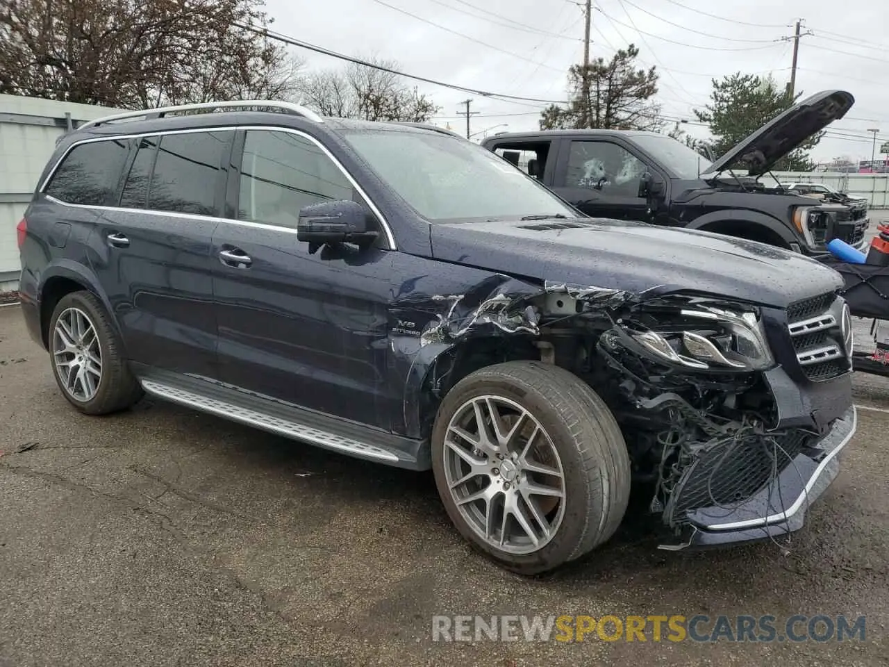 4 Photograph of a damaged car 4JGDF7FE3KB188446 MERCEDES-BENZ GLS-CLASS 2019