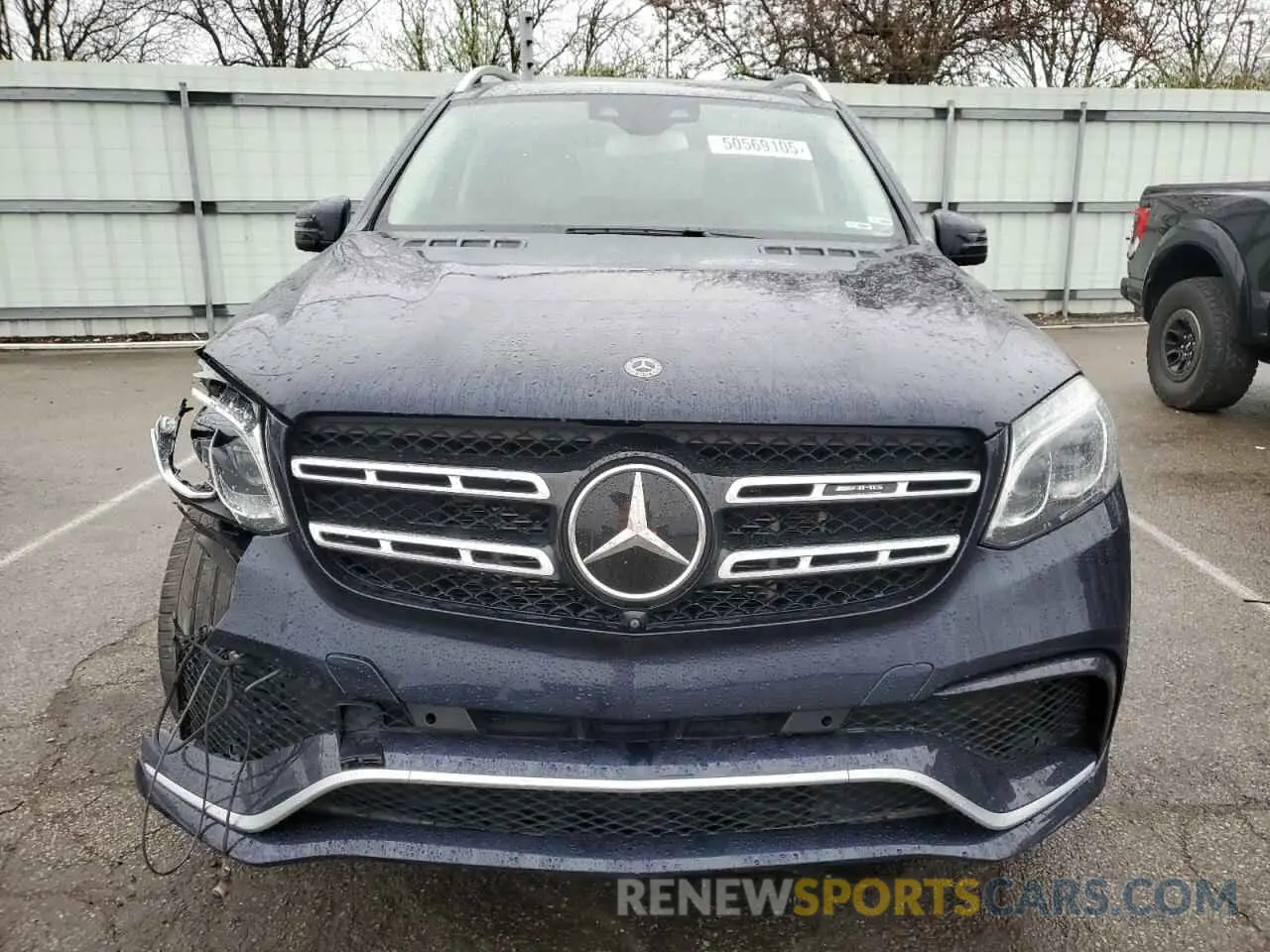 5 Photograph of a damaged car 4JGDF7FE3KB188446 MERCEDES-BENZ GLS-CLASS 2019