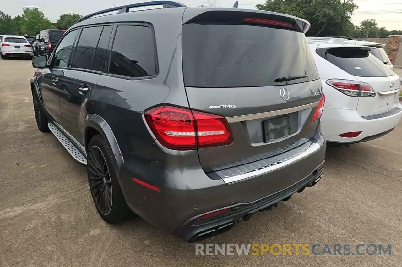 3 Photograph of a damaged car 4JGDF7FE8KB219514 MERCEDES-BENZ GLS-CLASS 2019