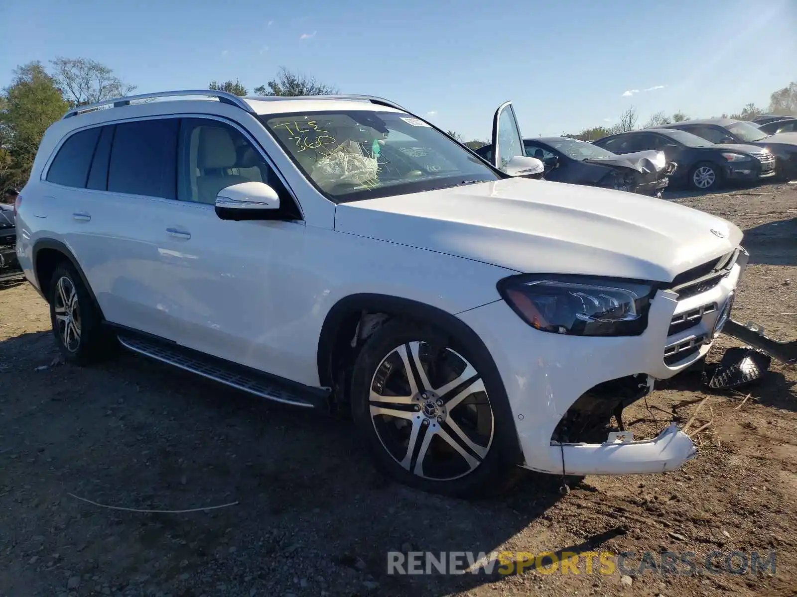 1 Photograph of a damaged car 4JGFF5KE0LA134192 MERCEDES-BENZ GLS-CLASS 2020