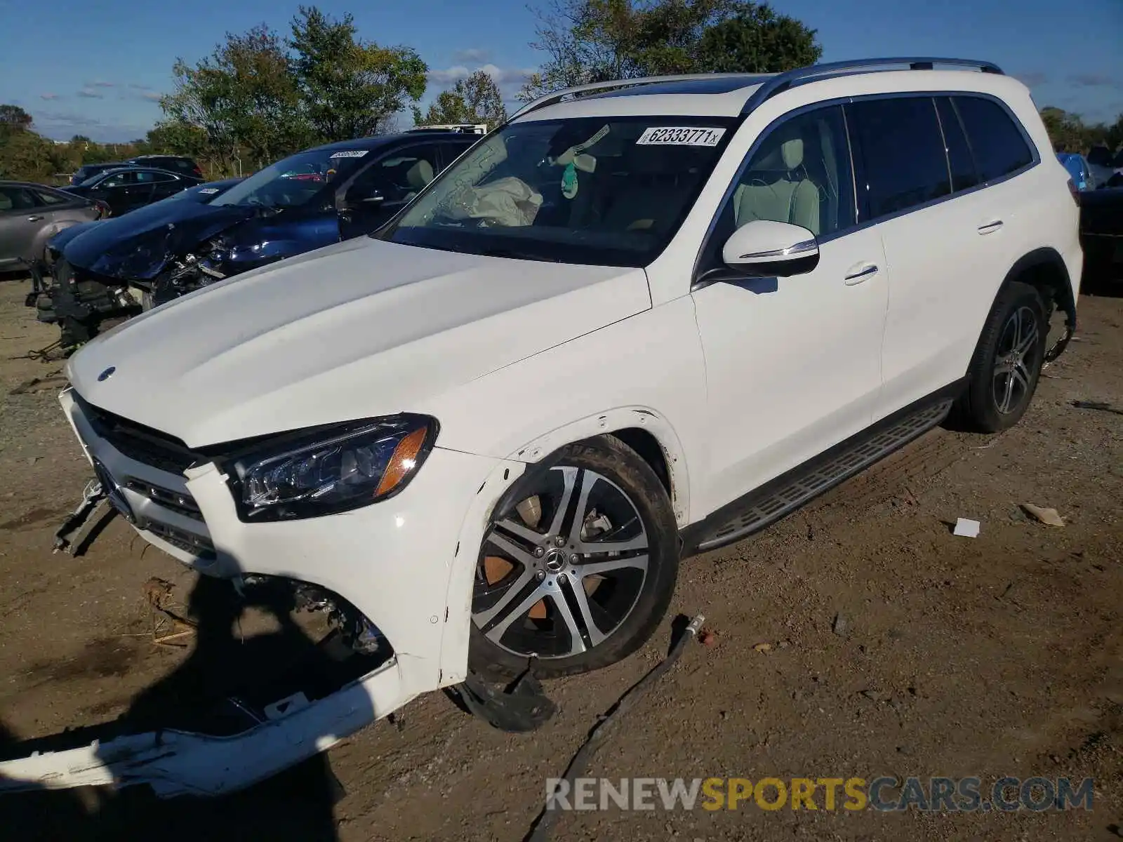 2 Photograph of a damaged car 4JGFF5KE0LA134192 MERCEDES-BENZ GLS-CLASS 2020