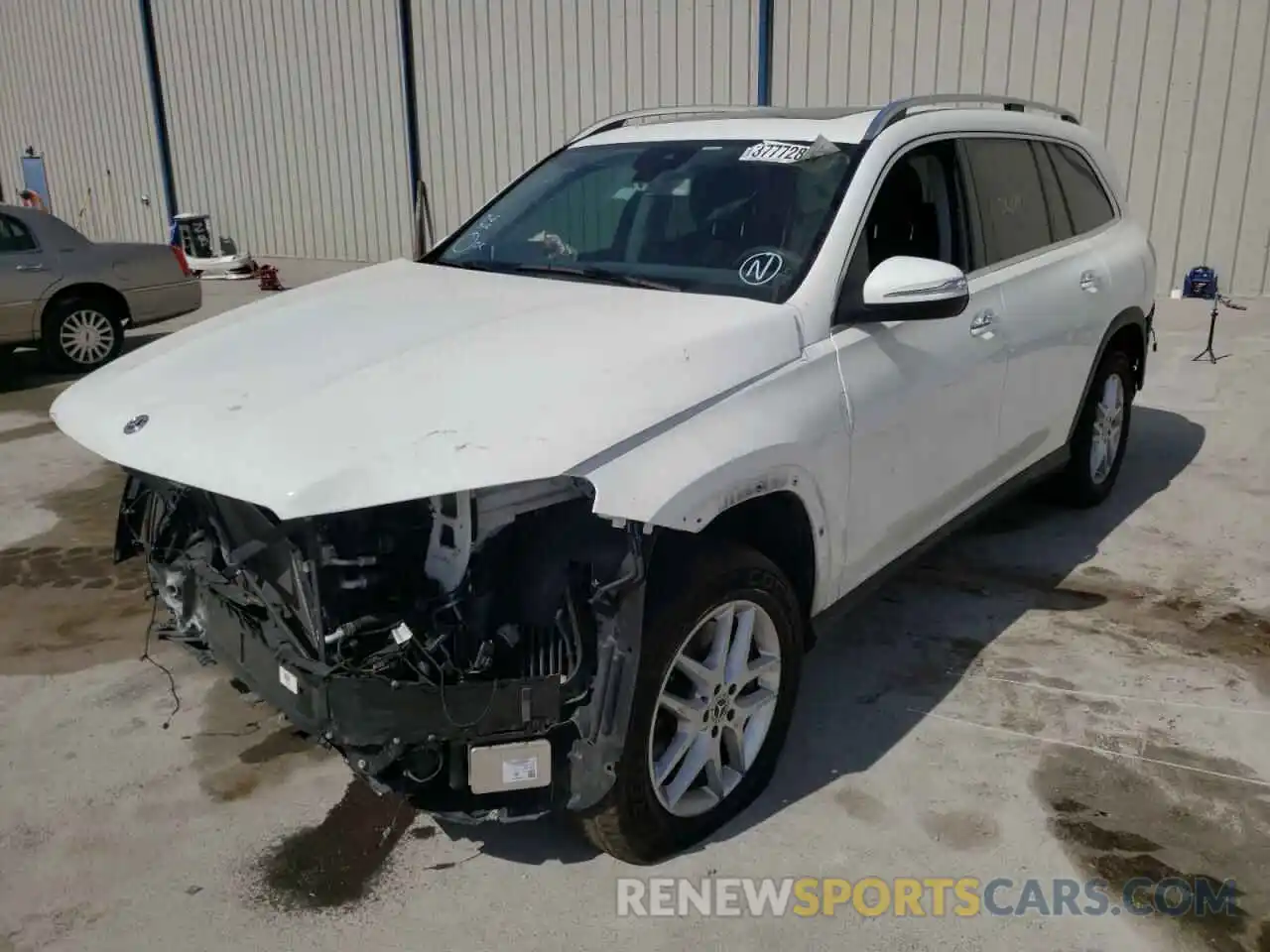 2 Photograph of a damaged car 4JGFF5KE2LA065778 MERCEDES-BENZ GLS-CLASS 2020