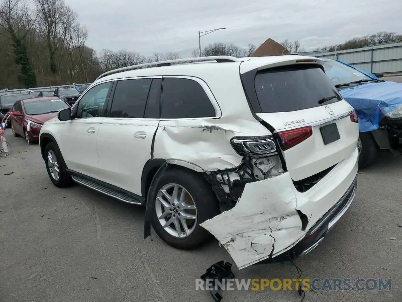 2 Photograph of a damaged car 4JGFF5KE4LA129397 MERCEDES-BENZ GLS-CLASS 2020