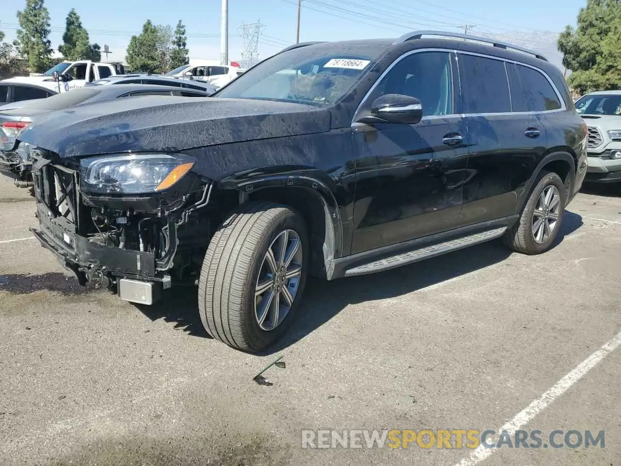 1 Photograph of a damaged car 4JGFF5KE5LA173604 MERCEDES-BENZ GLS-CLASS 2020