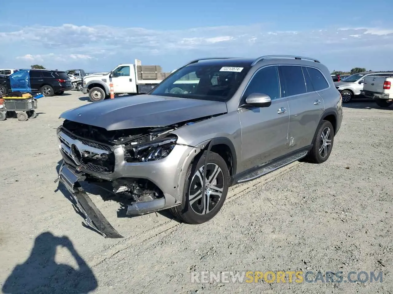 1 Photograph of a damaged car 4JGFF5KE6LA187821 MERCEDES-BENZ GLS-CLASS 2020
