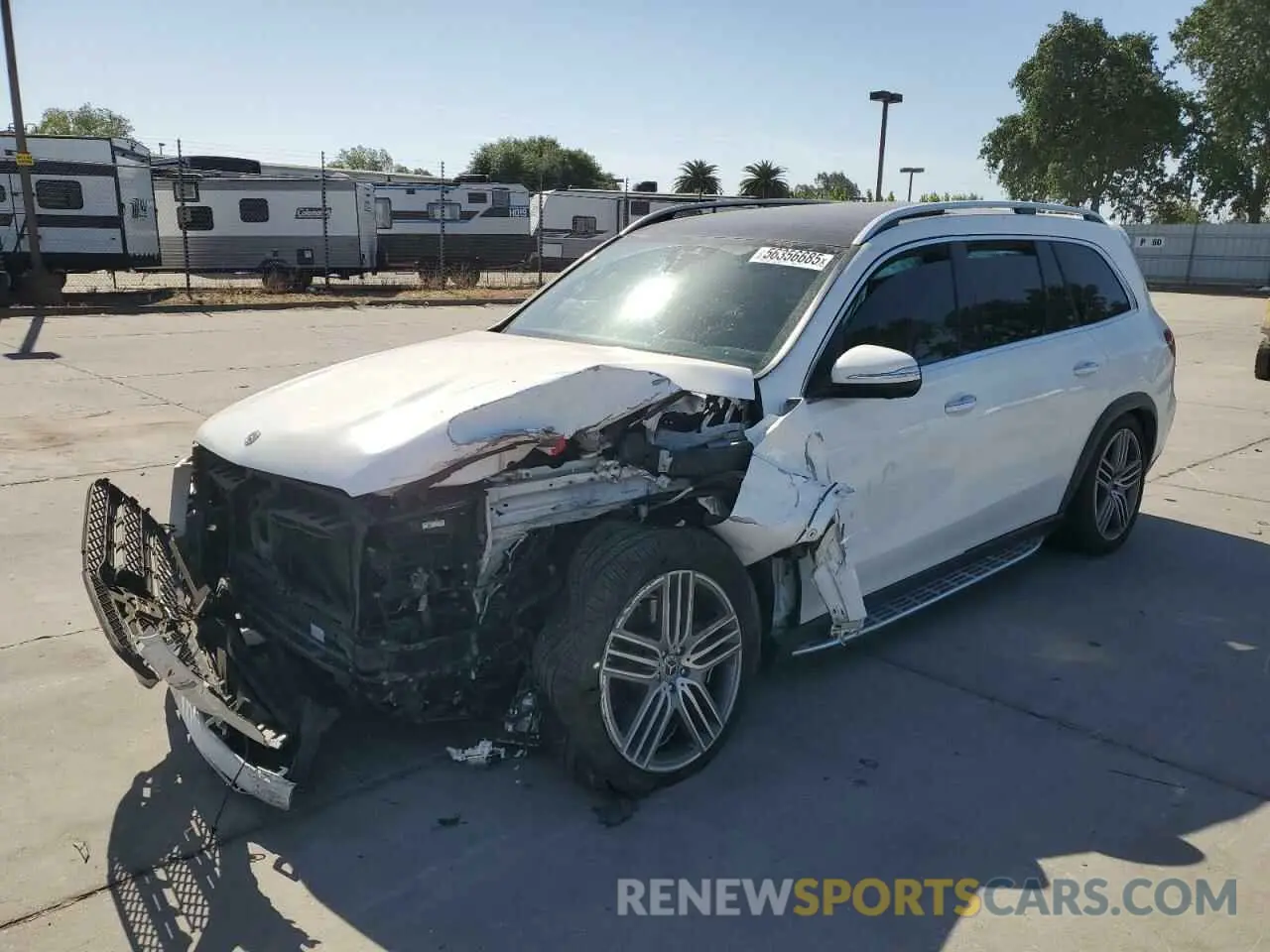 1 Photograph of a damaged car 4JGFF5KE7LA234001 MERCEDES-BENZ GLS-CLASS 2020