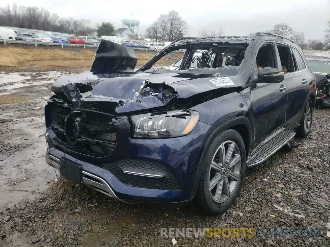 2 Photograph of a damaged car 4JGFF5KE8LA219880 MERCEDES-BENZ GLS-CLASS 2020