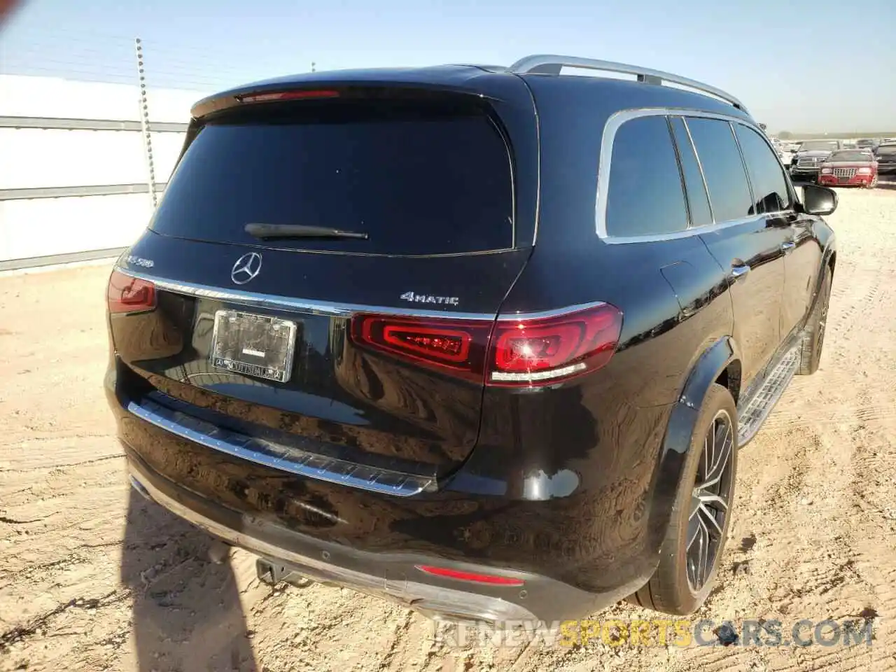 4 Photograph of a damaged car 4JGFF8GE2LA167222 MERCEDES-BENZ GLS-CLASS 2020